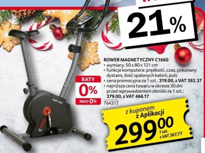 Rower magnetyczny C1660 promocja w Selgros