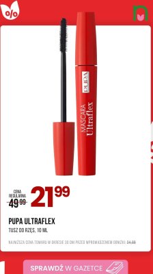 Tusz do rzęs ULTRAFLEX promocja w Drogerie Natura