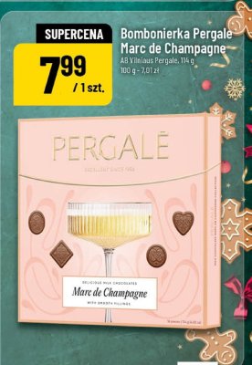 Bombonierka Pergale Marc de Champagne promocja w POLOmarket