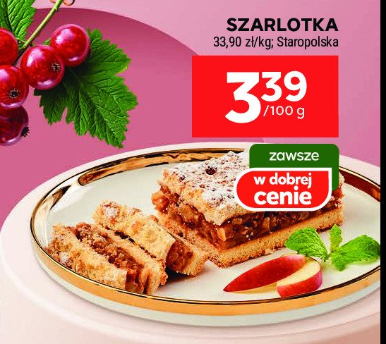 Szarlotka Cukiernia staropolska promocja