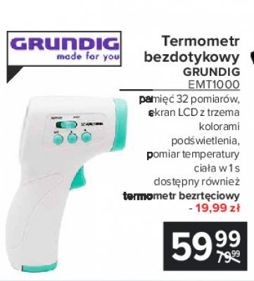 Termometr bezdotykowy Grundig promocja