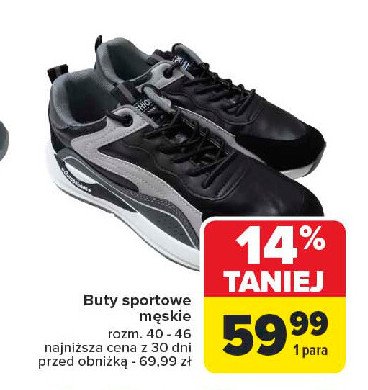 Buty sportowe męskie 40-46 promocja