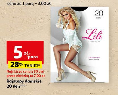 Rajstopy 20 den lili promocja