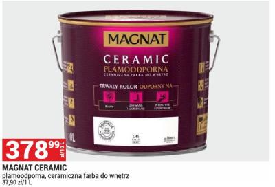 Farba Magnat Ceramic promocja w Merkury Market