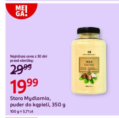 Puder do k膮pieli STARA MYDLARNIA SHEA BUTTER promocja
