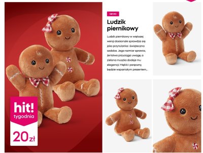 Ludzik piernikowy  promocja w Pepco