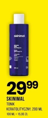 TONIK KERATOLITYCZNY SKINIMAL 200 ML promocja w Drogerie Natura