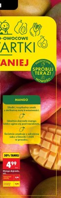 Mango dojrzałe promocja w Biedronka