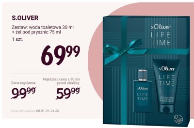 Zestaw: woda toaletowa 30 ml + żel pod prysznic 75 ml promocja w Rossmann