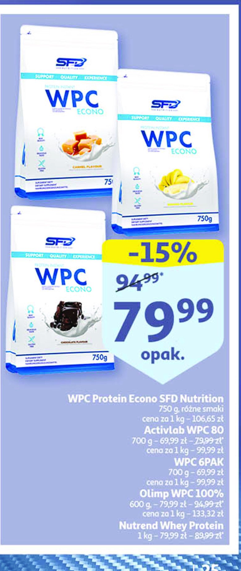 Odżywka białkowa waniliowa OLIMP SPORT NUTRITION PURE WHEY ISOLATE 95 promocja
