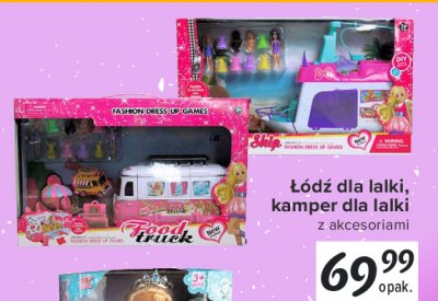Kamper dla lalki z akcesoriami promocja
