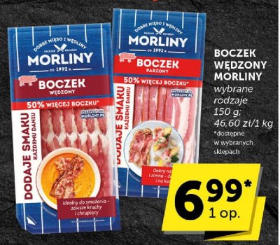 Boczek wędzony Morliny promocja w Euro Sklep