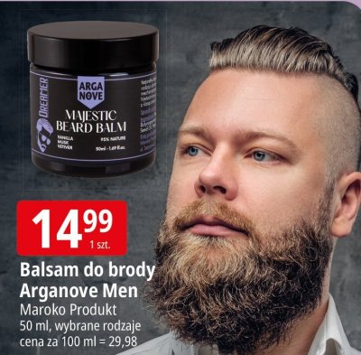 Balsam do brody Arganove Men Maroko Produkt promocja w Leclerc