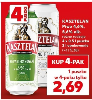 Piwo Pinta promocja w Kaufland