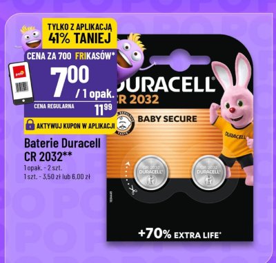 Baterie Duracell CR 2032 promocja w POLOmarket