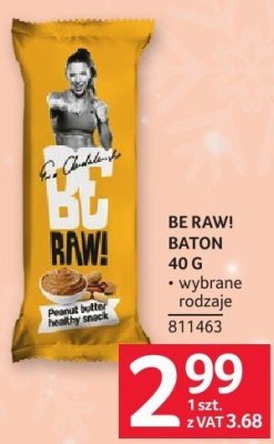 Baton Be Raw 40 g • wybrane rodzaje promocja w Selgros