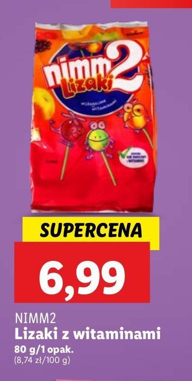 Lizaki Nimm2 lizaki promocja