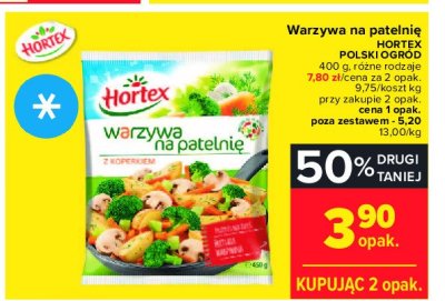 Warzywa na patelnię z koperkiem Hortex promocja