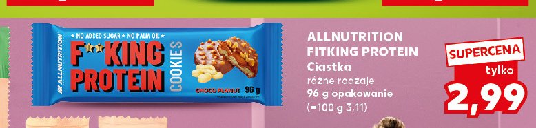Ciastka choco peanut FITKING DELICIOUS promocja