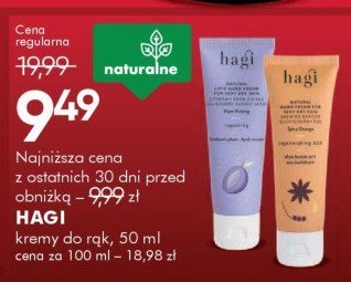 Kremy do rąk HAGI, 50 ml promocja w Super-Pharm