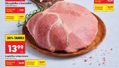 Łopatka wieprzowa promocja w Biedronka