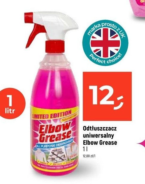 Odtłuszczacz uniwersalny ELBOW GREASE promocja