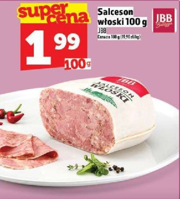 Salceson włoski JBB promocja w TOPAZ