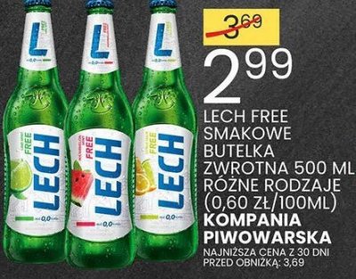 Piwo Lech free promocja w Wafelek