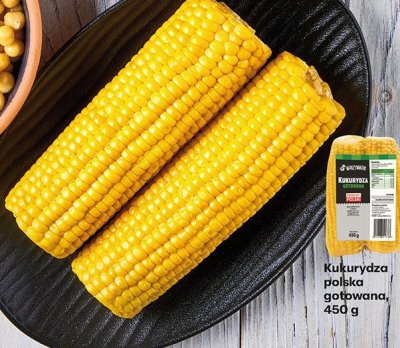 Kukurydza polska gotowana Biedronka promocja w Biedronka