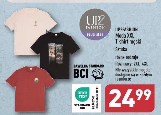 T-shirt męski 2xl-4xl Up2fashion promocja