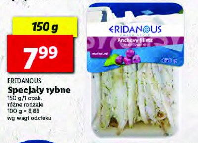 Anchois marynowane Eridanous promocja