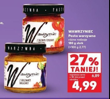 Pasta z suszonymi pomidorami i żurawiną Wawrzyniec promocja