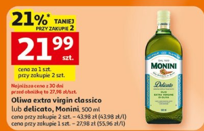 Oliwa extra virgin promocja w Auchan