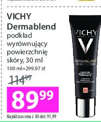 Podkład wyrównujący Vichy dermablend promocja