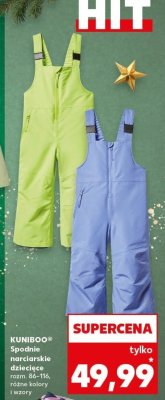 Spodnie narciarskie dziecięce  promocja w Kaufland