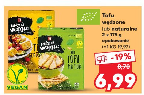 Tofu bio K-classic takie it veggie promocja
