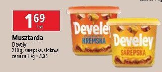 Musztarda kremska Develey promocja