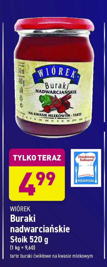 Buraki tarte Wi贸rek promocja
