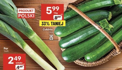 Cukinia promocja w Delikatesy Centrum