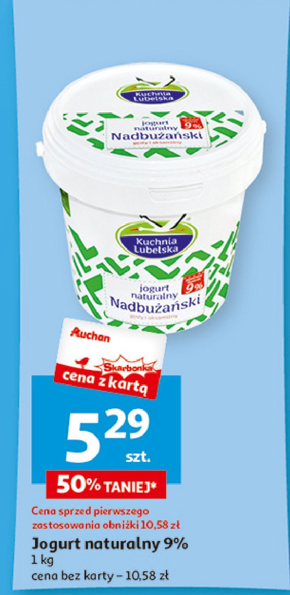 Jogurt naturalny nadbużański Kuchnia lubelska promocja