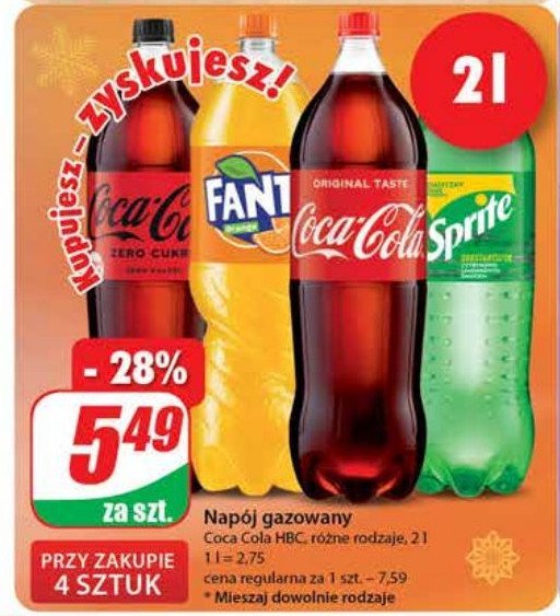 Napój Fanta promocja w Wafelek