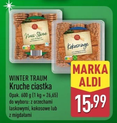Kruche ciastka WINTER TRAUM Kruche ciastka promocja w Aldi