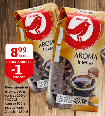 Kawa aroma intenso Auchan promocja