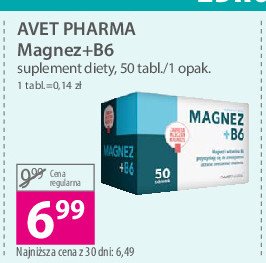 Magnez b6 skurcz Avetpharma promocja
