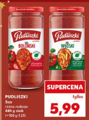 Sos  różne rodzaje promocja w Kaufland