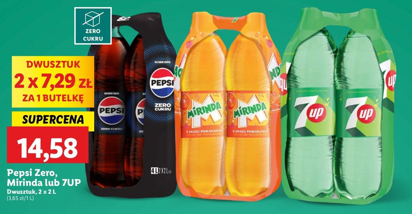 Napój orange Mirinda promocja