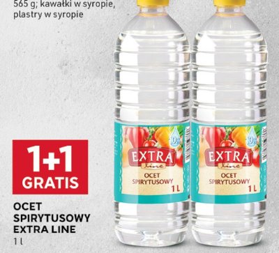 Ocet spirytusowy 1+1 gratis promocja w Stokrotka