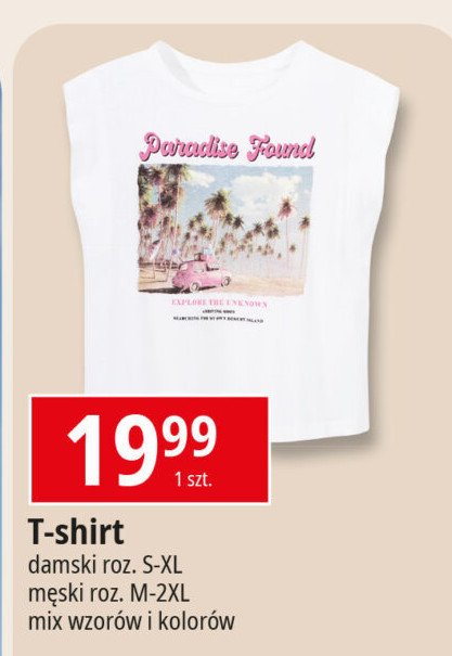 T-shirt damski rozm. s-xl Tissaia promocja