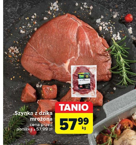 Szynka z dzika promocja w Carrefour