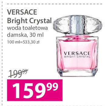 Woda toaletowa Versace bright crystal promocje